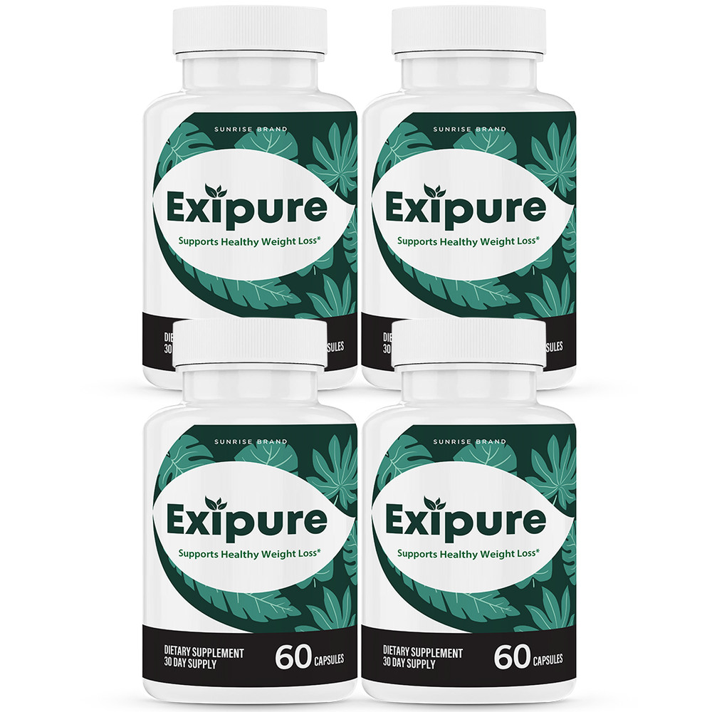 Exipure Pills, Max Strength Original Formula, Weight Management – 4 Pack