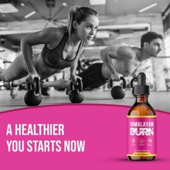 Himalayan Burn Drops Liquid Supplement, Himalayan Burn Max Strength (2 Pack)