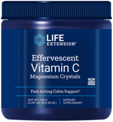 TWO PACK SALE Life Extension Effervescent Vitamin C Magnesium Crystal 6.35oz