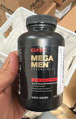 GNC Mega Men Essentials One Daily Multi (150 Caplets) – Expiry 09/26