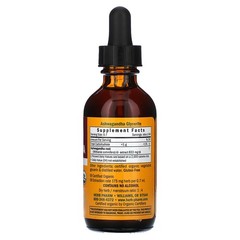 2 X Herb Pharm, Ashwagandha, Alcohol-Free, 2 fl oz (60 ml)-worldwide