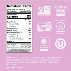 28 (2 x14 Packets) Cure Hydration Hydrating Electrolyte Mix, Watermelon 10/2026