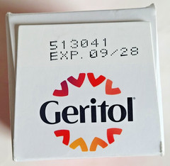 Geritol, Multivitamin Supplement, Contains B-Vitamins, Antioxidants Exp- 9/2028