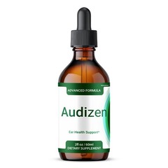 AudiZen Liquid Drops, All Natural Hearing and Ear Health Supplement (3 Pack)