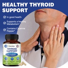 Advanced Thyroid Support Boost Metabolism And Energy Levels 120 Capsules
