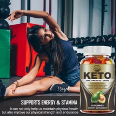 Keto Gummy Fat Burner Diet Weight Loss Supplement Low Calorie Slimming Digestive