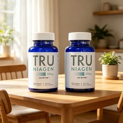 NIAGEN TRU (90 300mg – NAD Booster, 2-Pack Niagen Servings Each)