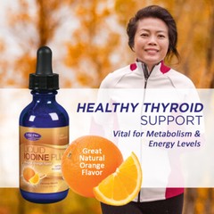 Life-Flo Iodine Plus Drops 150mcg | 2oz, About 320 Serv.