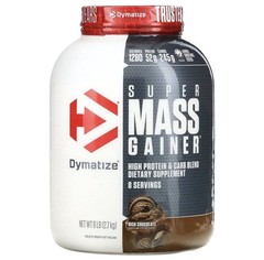 Dymatize Super Mass Gainer, Rich Chocolate, 52g Protein, 8 Servings