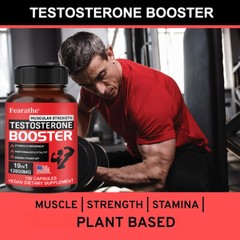 Natural Testosterone Booster – Increase Energy, Improve Muscle Strength & Growth