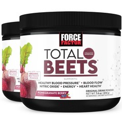 Force Factor Total Beets Drink Mix Superfood Powder Nitrates To Support