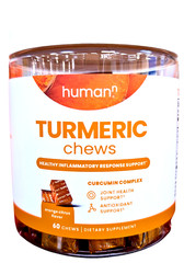 Humann Turmeric Chews Supplement 60 Count