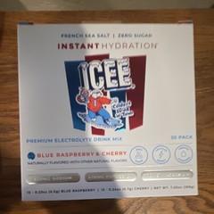 Instant Hydration ICEE Electrolyte Mix Blue Raspberry & Cherry 30 Pack