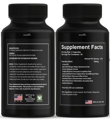 Vigor Force High Performance Formula Dietary Supplement (120 Capsules) 2 Pack