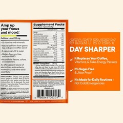 Eboost Super Powder Drink Mix – Orange 0.2 Oz 20 Pack Hydration Energizer