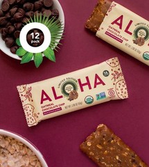 Organic Plant Based Protein Bars – Oatmeal Chocolate Chip – 12 Count, 1.9oz Bars