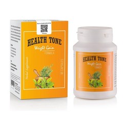 Health tone Herbal Weight Gain 90 Capsules ORIGINAL SEALED BOX