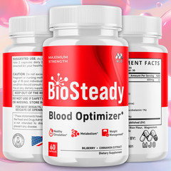 (2 Pack) Biosteady Advanced Support Blood Supplement Bio Steady 120 Capsules