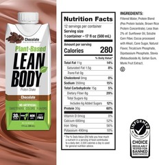 Lean Body Protein Drink Taster Pack – 30g Protein, Plant-Based (Pack of 2)