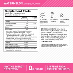 Optimum Nutrition Amino Energy & Recovery – Watermelon, 9.5 oz, Exp. 10/26 – 2pk