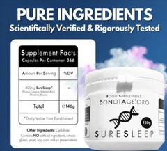 2pack Brand new / sealed DoNotAge SureSleep® powder supplement in the 120g size.