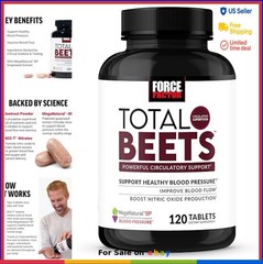 Beet Root Tablets 120 Count Grape Seed Extract Nitric Oxide Booster Heart