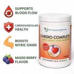 Cardio Complete – Heart Health Support Supplement – 3-in-1 Nitric Oxid…✅2 PACK