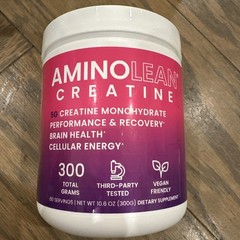 AminoLean Creatine for Women and Men, Pure Micronized Creatine Monohydrate 2028