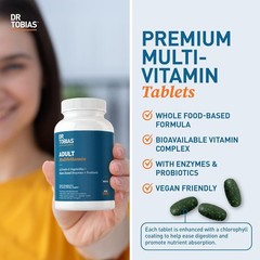Adult Multivitamin for Women & Men, Immune Supporting from 42 Fruits, Vegetables