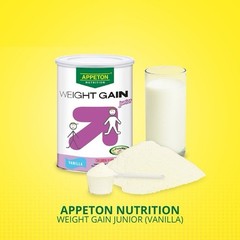 APPETON Weight Gain Junior Vanilla With L-ProteMax 450g FREE SHIPPING