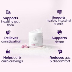 Happy Mammoth Complete Belly Reset Digestive Health Supplement Powder – Vanilla