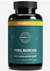 Primal Harvest Magnesium Complex, 120 Capsules: 310mg 3 Types of Magnesium, Zinc