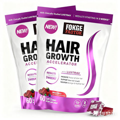 1-3 Pack Force Factor Lustriva Scalp Growth Accelerator Healthy Hair Support