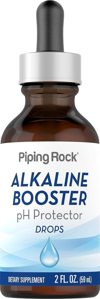 Alkaline Water Drops 2 fl oz | pH Booster with Minerals | Non-GMO, Gluten-Free