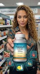 Potassium Citrate 500mg Capsules high potency – best