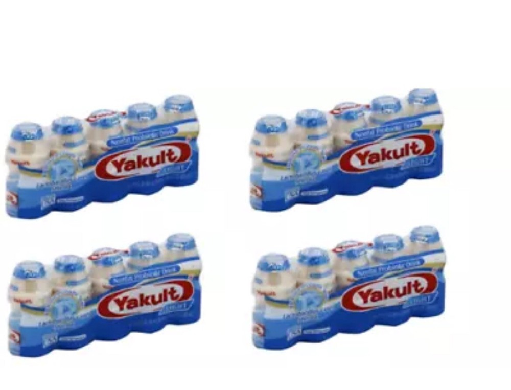 Yakult Probiotic Drink Light Nonfat 2.7 oz x 5 Bottles ( Pack of 6 )