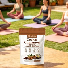 Ceylon Metabolae Cinnamon Capsules With MCT Oil, Non-GMO, Gluten Free, 300pcs