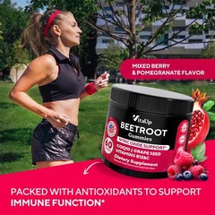 VitaUp Beet Root Gummies – Beet Gummies – Red Beets Supplements with Beetroot…