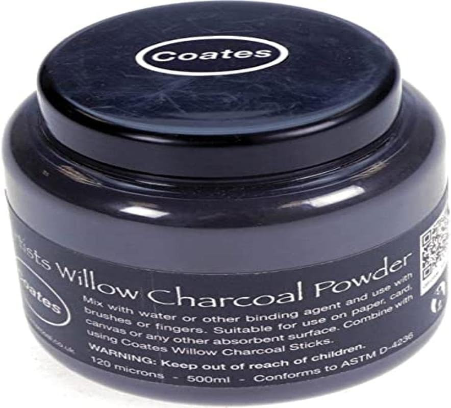 Willow Powdered Charcoal 500Ml