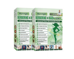 1-5Boxes Moringa Berberine NAD+ Weight Loss Patches Advanced Nano Microneedle