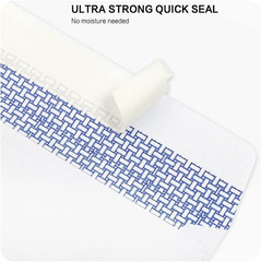 #10 Double Window Security Self Seal Envelopes 500 Pack White 24 LB