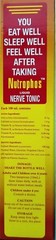 Nutrophos Liquid Nerve Tonic with B Vitamin, Alcohol & Sugar free 500ml