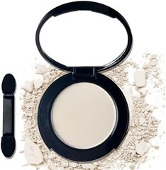 MEICOLY Off White Single Eyeshadow with Mirror,Beige Matte Eye Shadow for Hallow