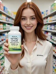 Nitric Oxide Booster 2400mg capsules serving – USA Deal