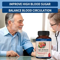 Super Berberine with Ceylon Cinnamon Dihydroberberine, 4250 Mg Capsules