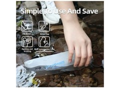 Water Bottle Filter Container BPA Free Outdoor Filtered Water Bag for Camping ..