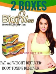 2 Boxes BIOFITEA Slimming Senna Herbal Tea Weight Loss 30 Bags