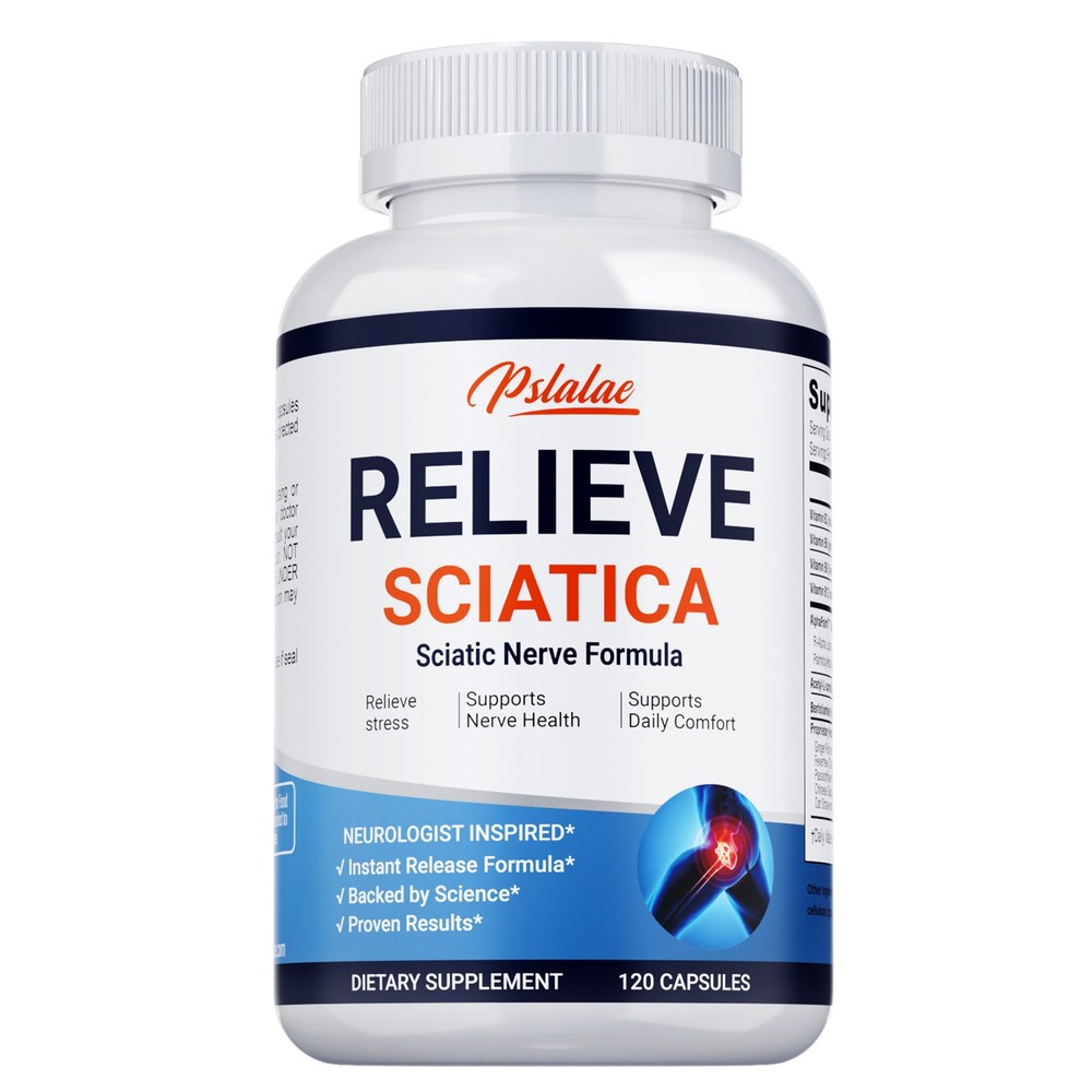 Relieve Sciatica – R-ALA – Natural Nerve Formula, Pain Relief, Anti-inflammatory
