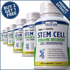 STEM CELL RECOVERY NATURAL SUPPLEMENT CELLULAR REPAIR RENEWAL PILLS ANTI AGING