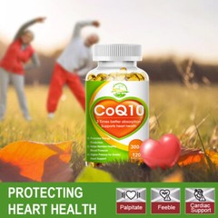 Coenzyme Q-10 300mg Antioxidant, Heart Health, Increase Energy, Improve Memory
